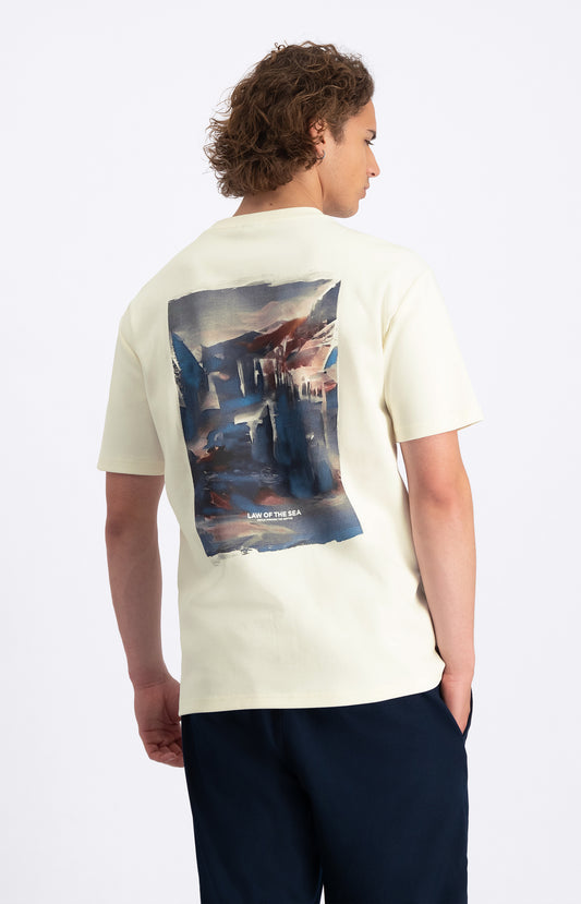 Law of the Sea Tundra T-Shirt - Coconut Milk