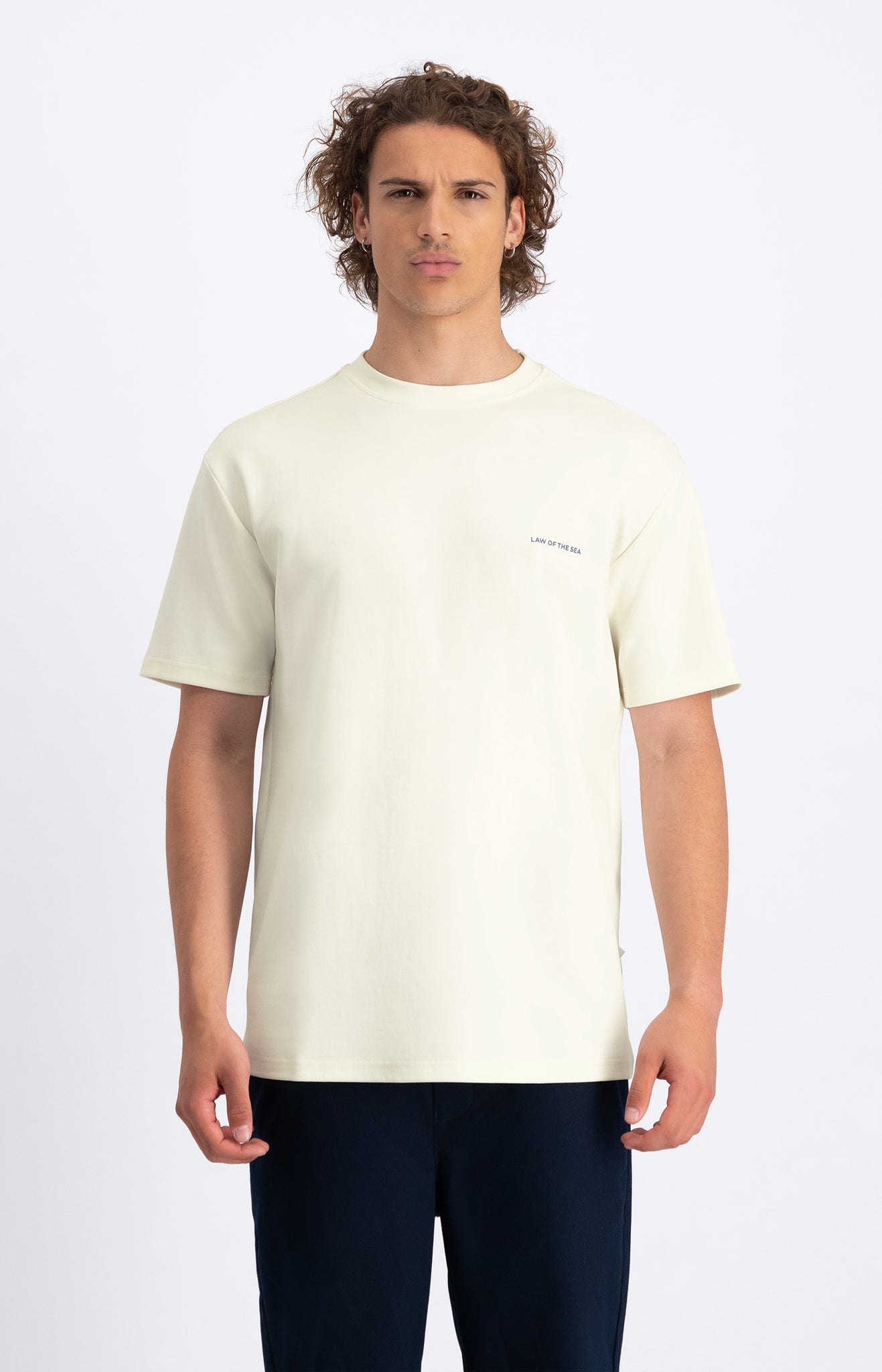 Law of the Sea Tundra T-Shirt - Coconut Milk