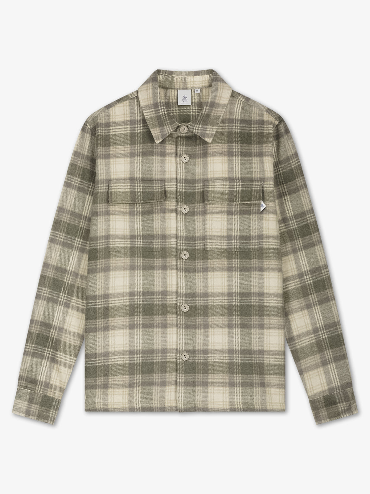 Law Of The Sea Hardi Check Shirt - Aluminium – afbeelding 4