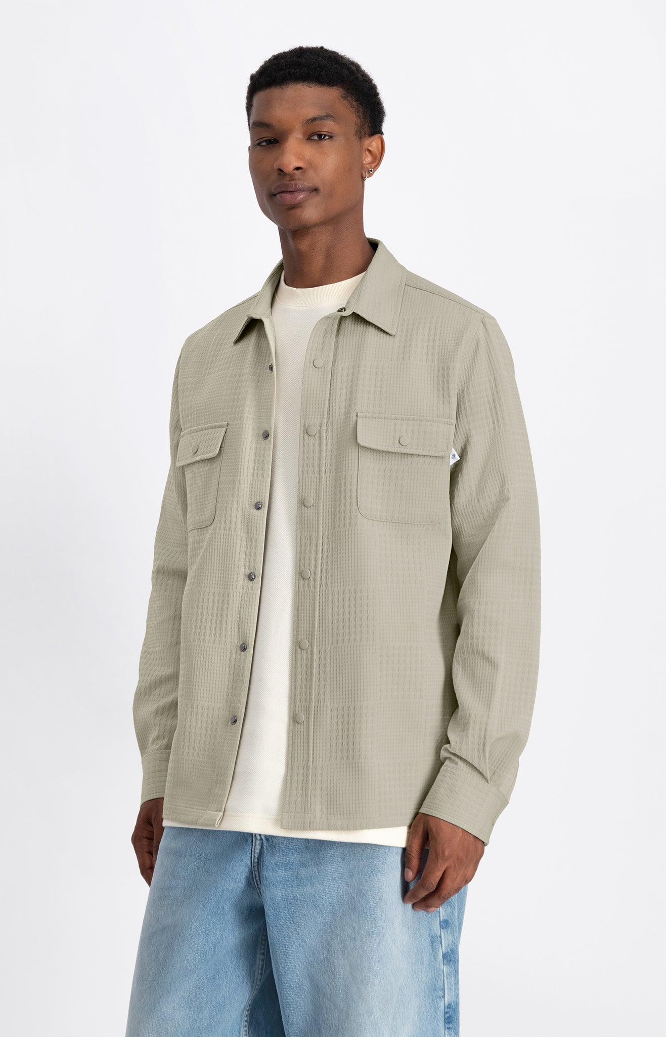 Law Of The Sea Evaporate Technical Shirt - Aluminium