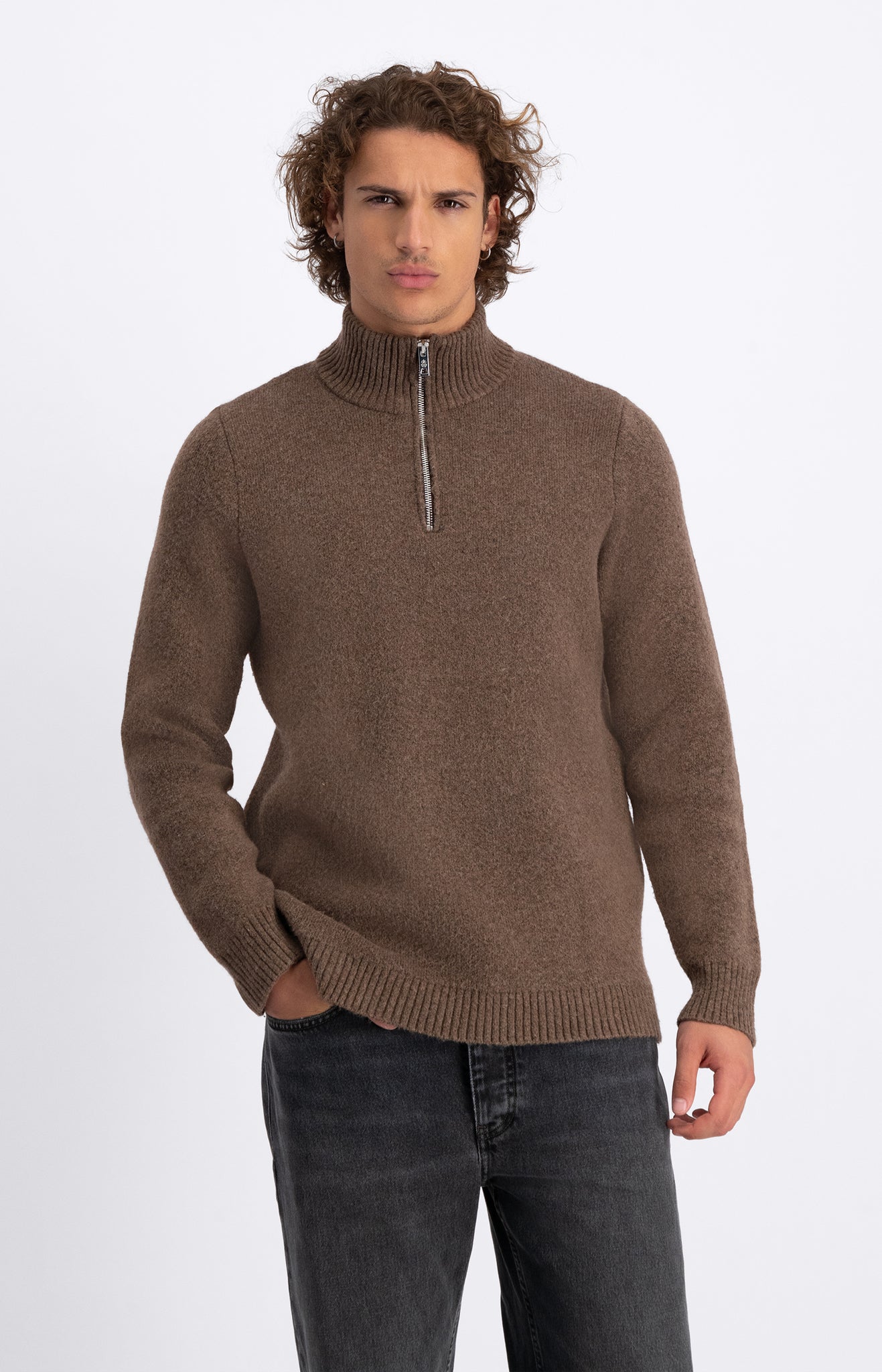 LAW OF THE SEA | LAMAR HALF ZIP - FALLEN ROCK