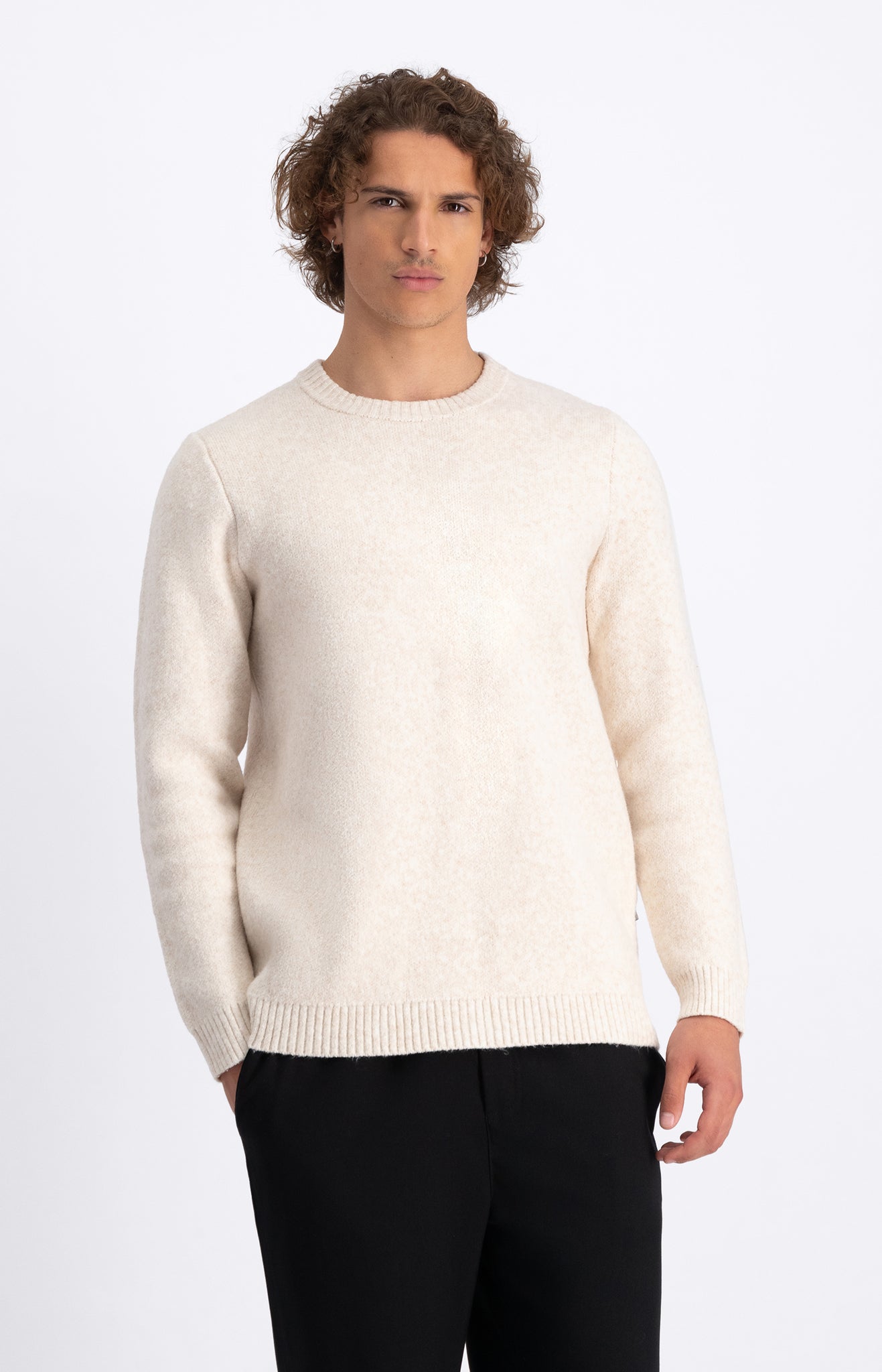 Law Of The Sea Syrinx Crewneck - Coconut Milk