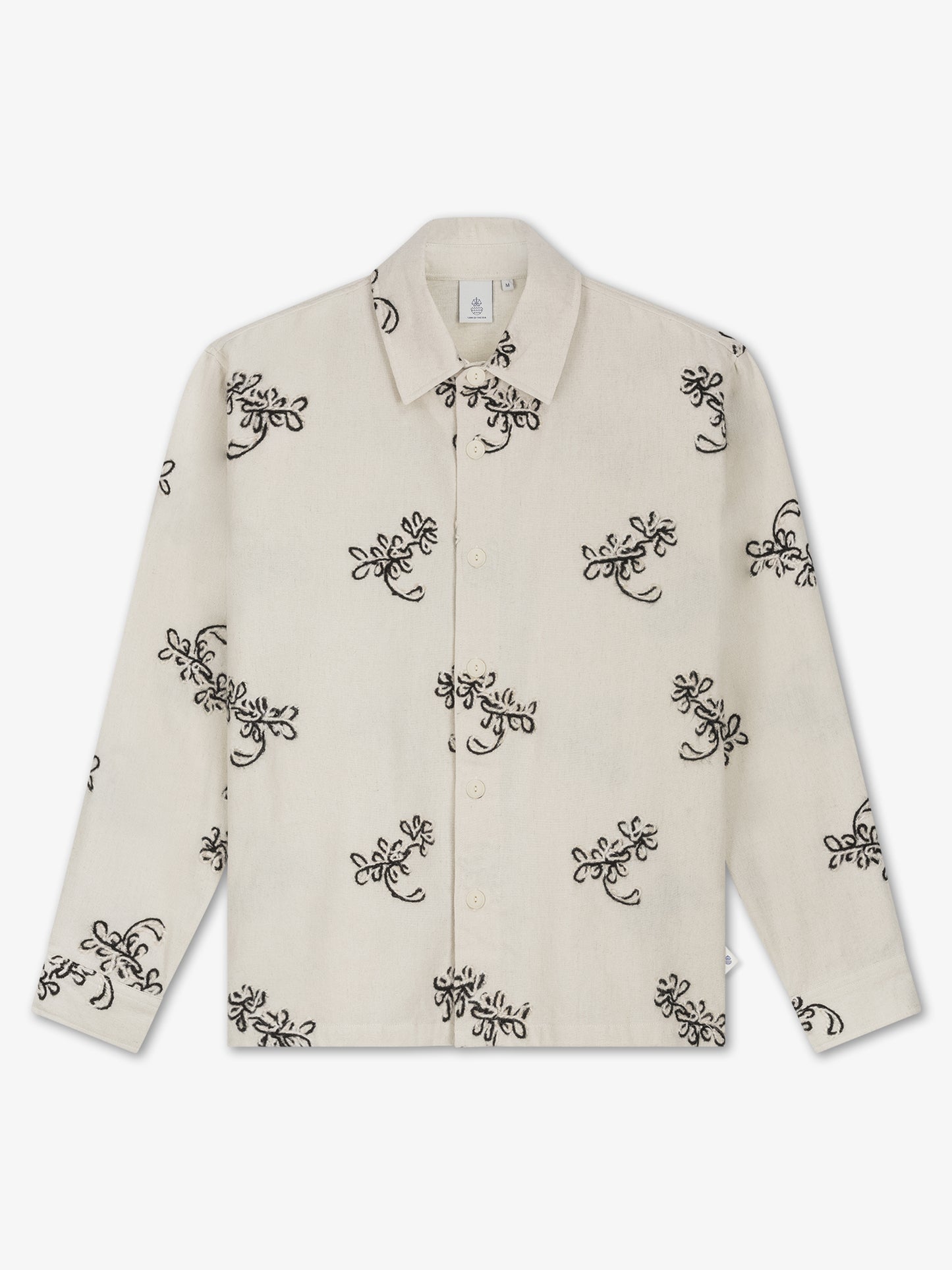 Law of the Sea Haddock Shirt - Parchement/Black