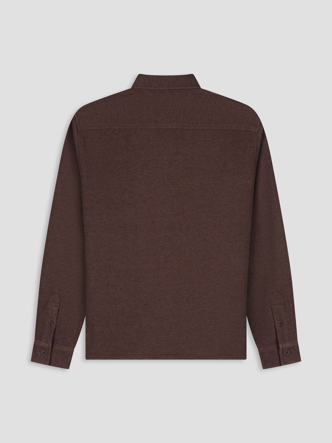 Law of the Sea Niven Twill Overshirt – Brown