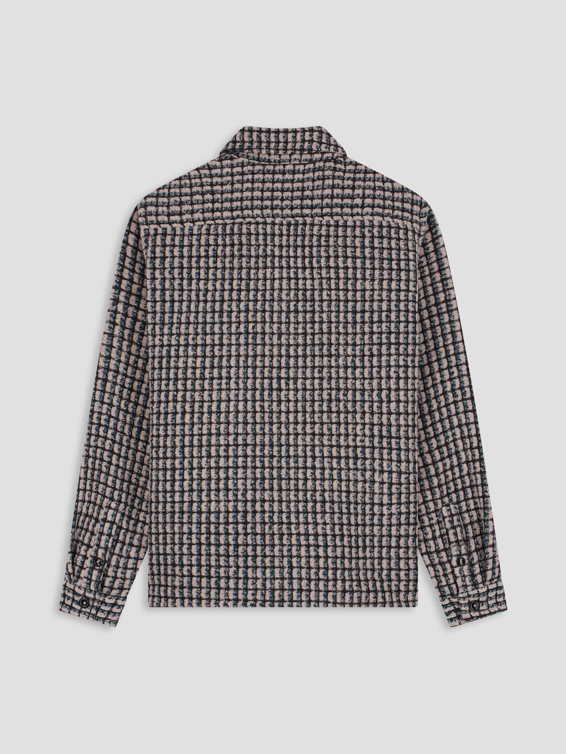 Law of the Sea Sounder Yarn Dyed Check Overshirt – Elderberry