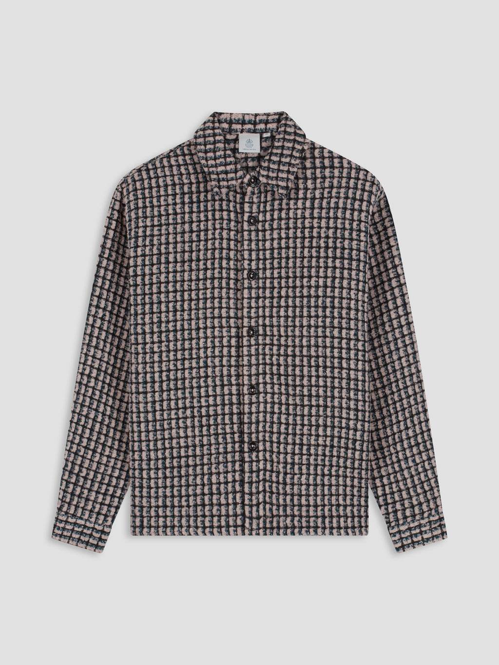 Law of the Sea Sounder Yarn Dyed Check Overshirt – Elderberry