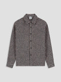 Law of the Sea Sounder Yarn Dyed Check Overshirt – Elderberry