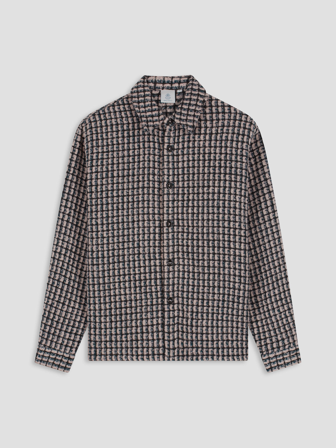 Law of the Sea Sounder Yarn Dyed Check Overshirt – Elderberry