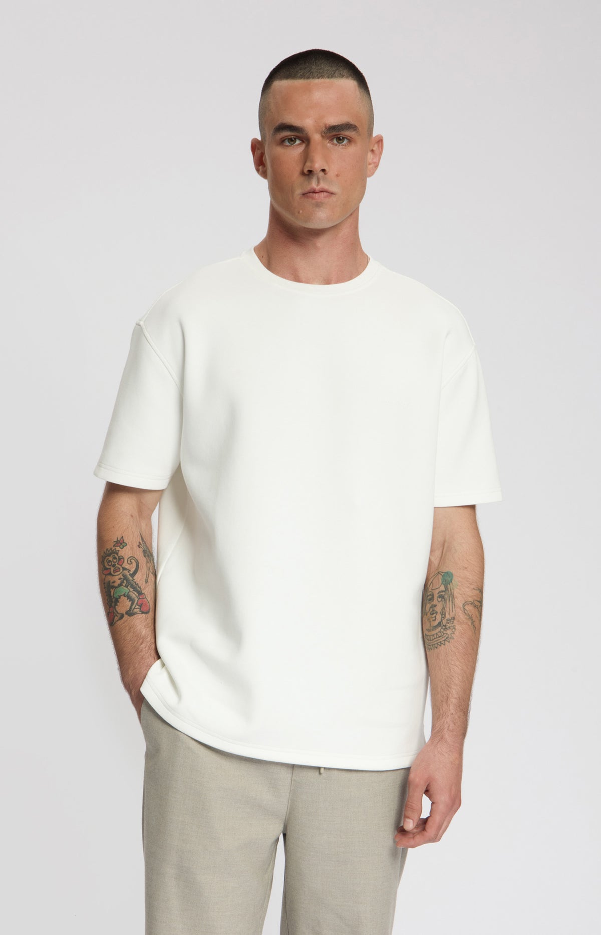 Law of the Sea Icefall Scuba T-Shirt – Coconut Milk