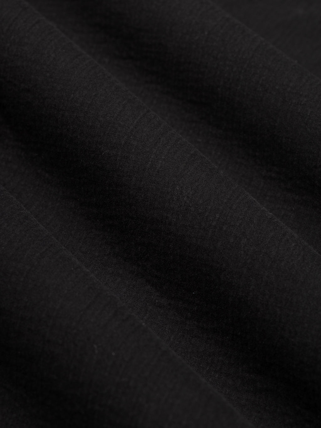 Law of the Sea Skald Structured Cotton Shirt Jacket – Black