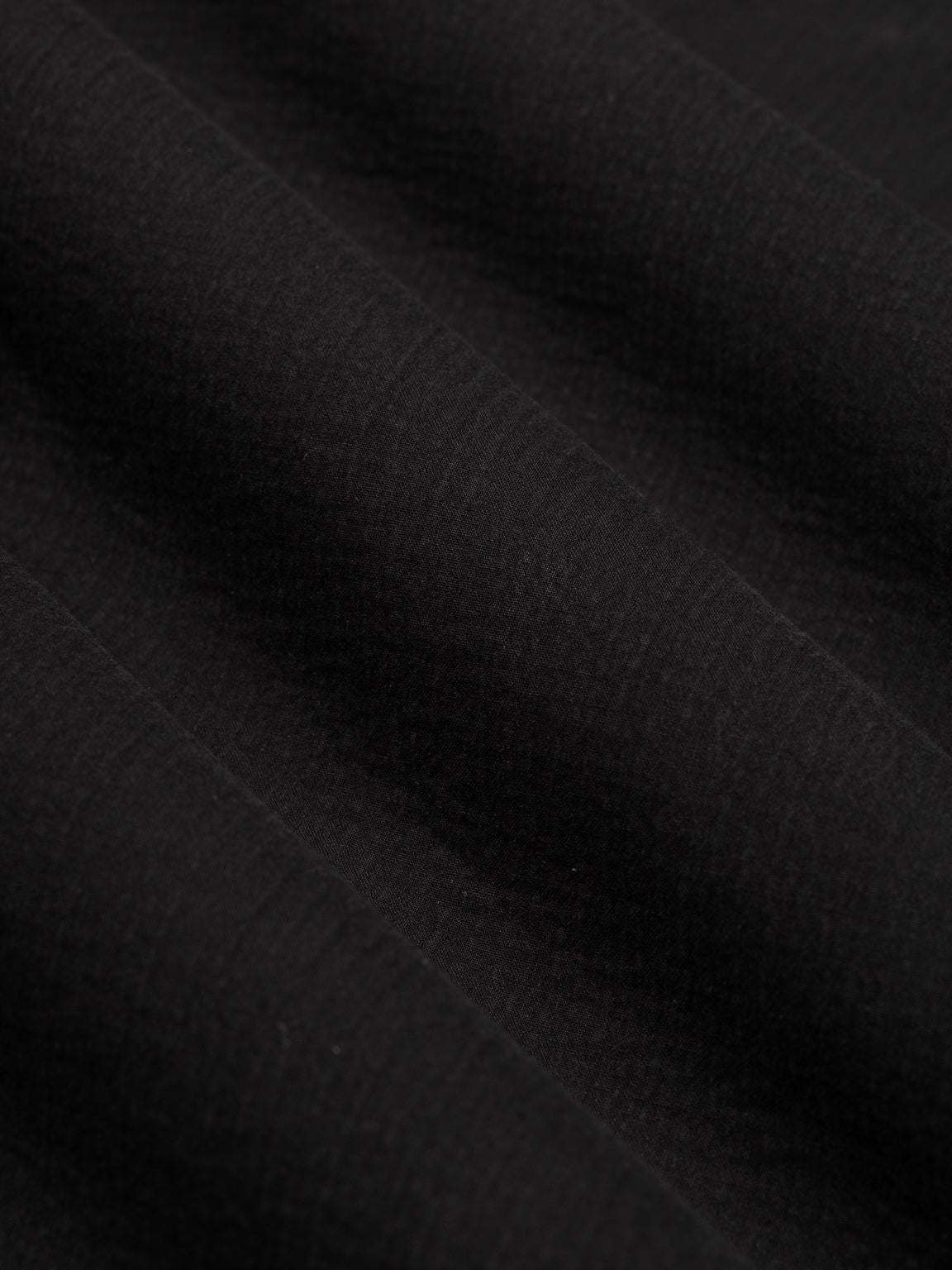 Law of the Sea Skald Structured Cotton Shirt Jacket – Black