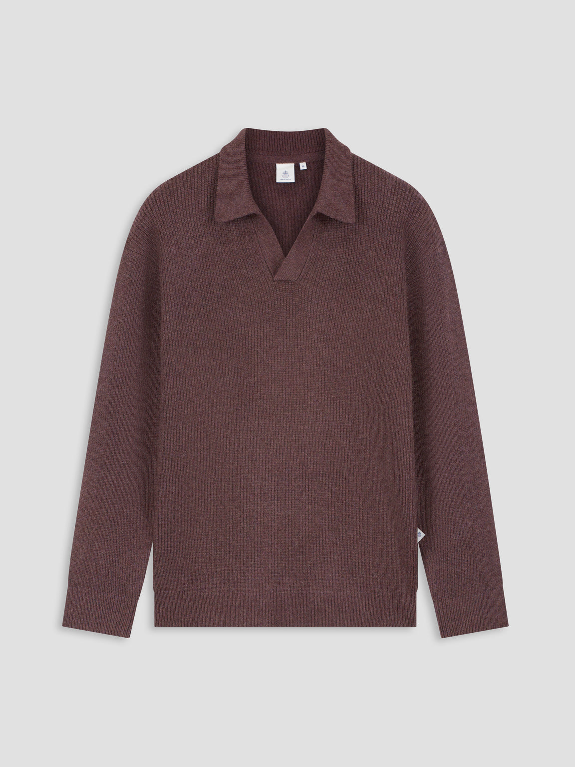 Law of the Sea Ares Knitted Polo – Huckleberry