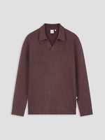 Law of the Sea Ares Knitted Polo – Huckleberry