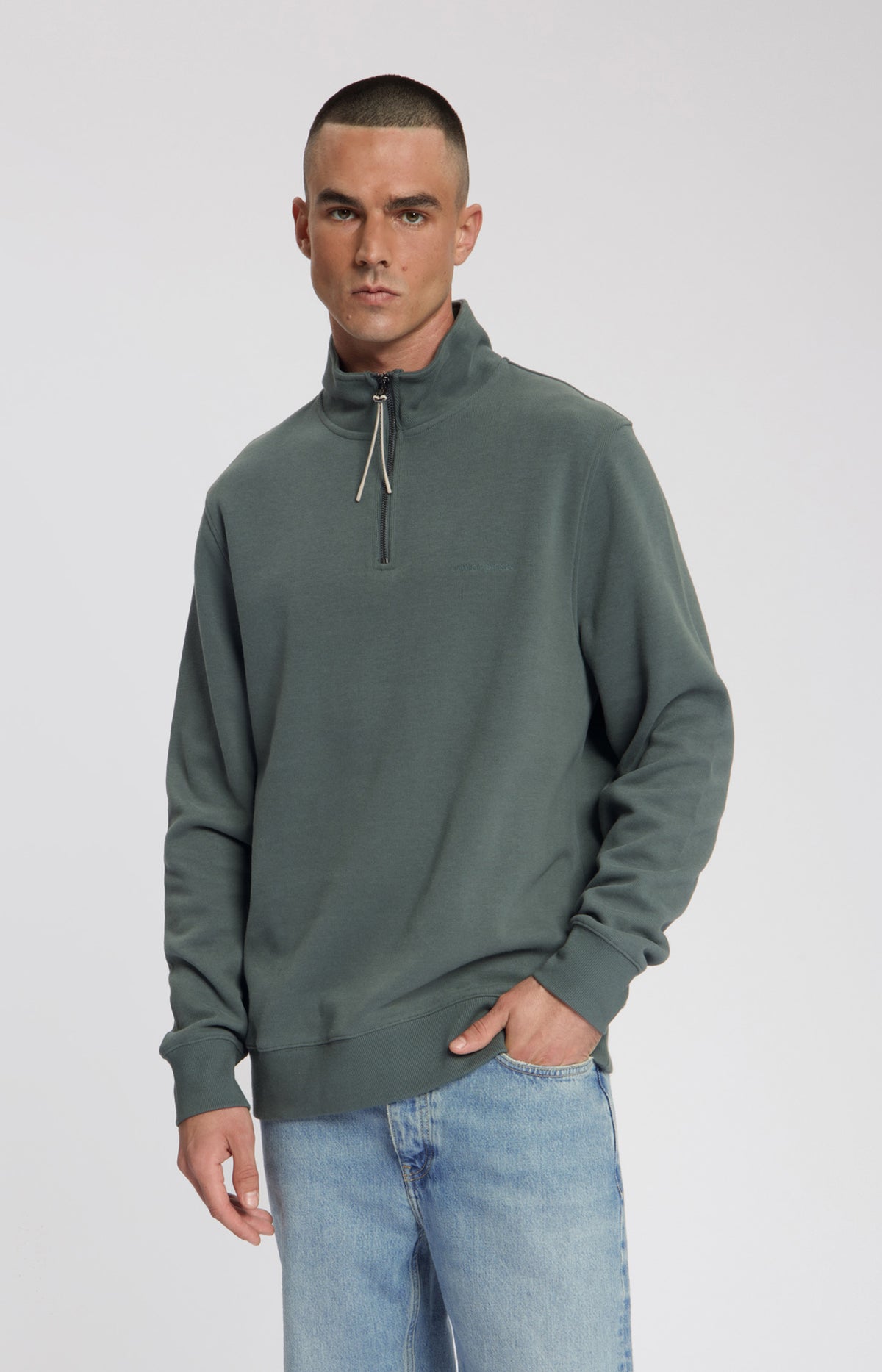 Law of the Sea Mind Soft Half Zip Sweat – Urban Chic