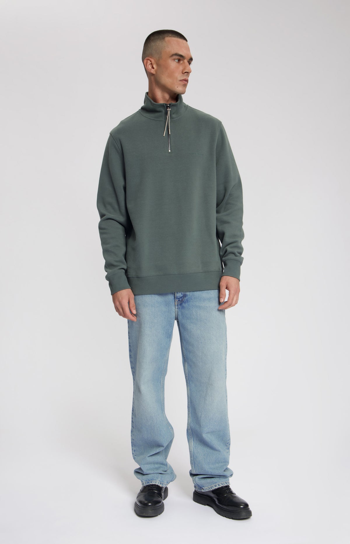 Law of the Sea Mind Soft Half Zip Sweat – Urban Chic
