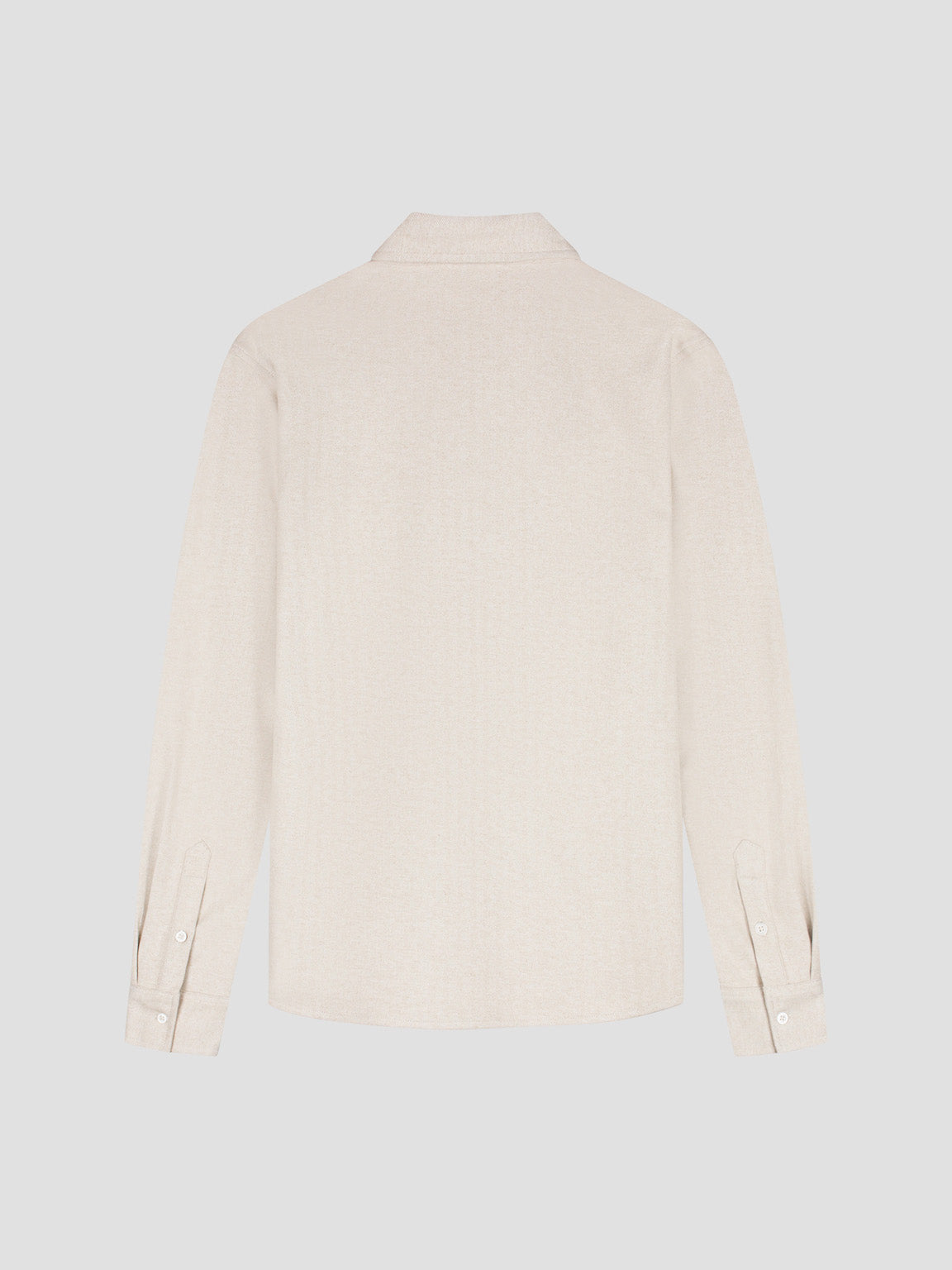 Law of the Sea Troy Soft Herringbone Shirt -Sand