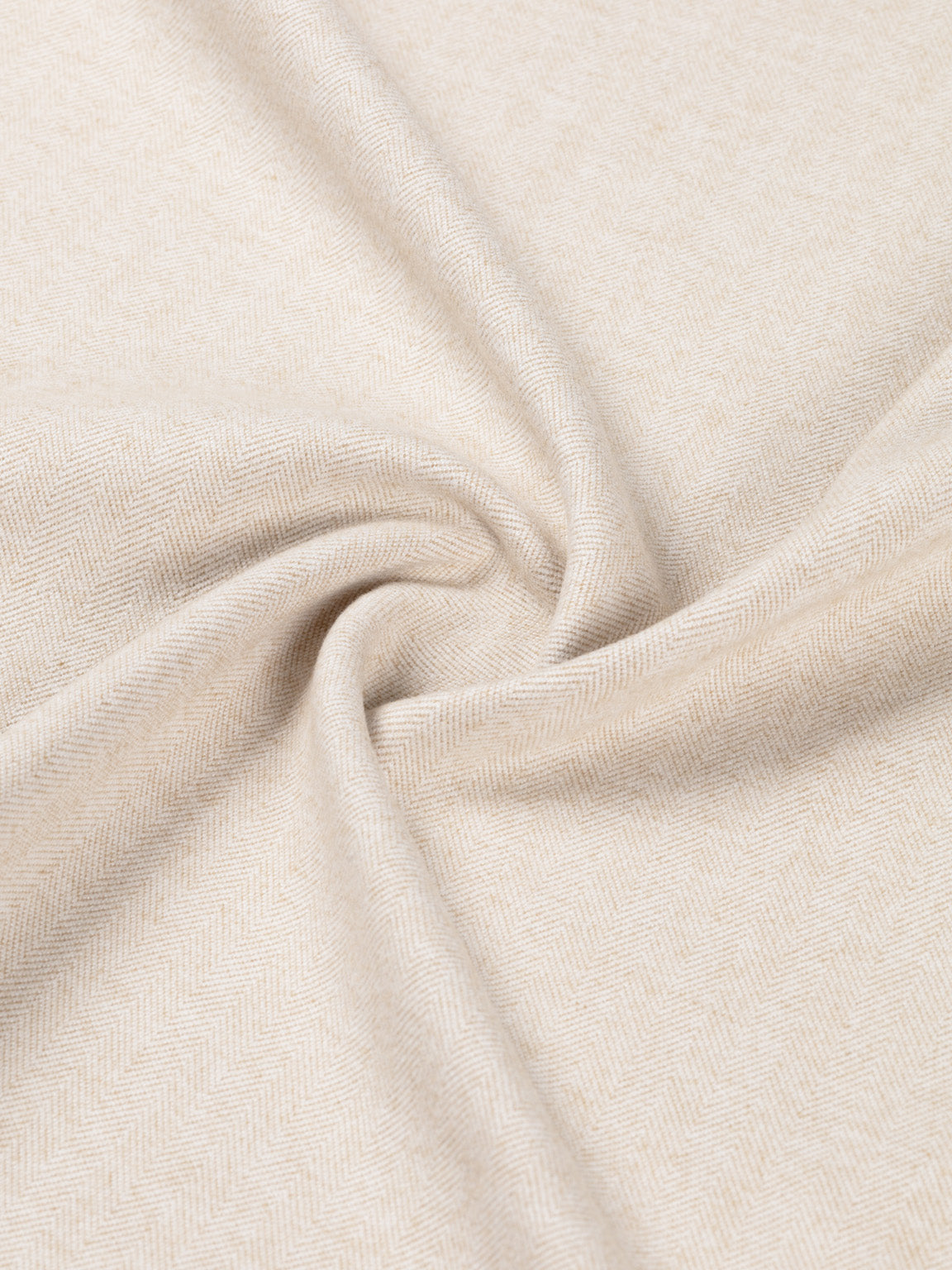 Law of the Sea Troy Soft Herringbone Shirt -Sand