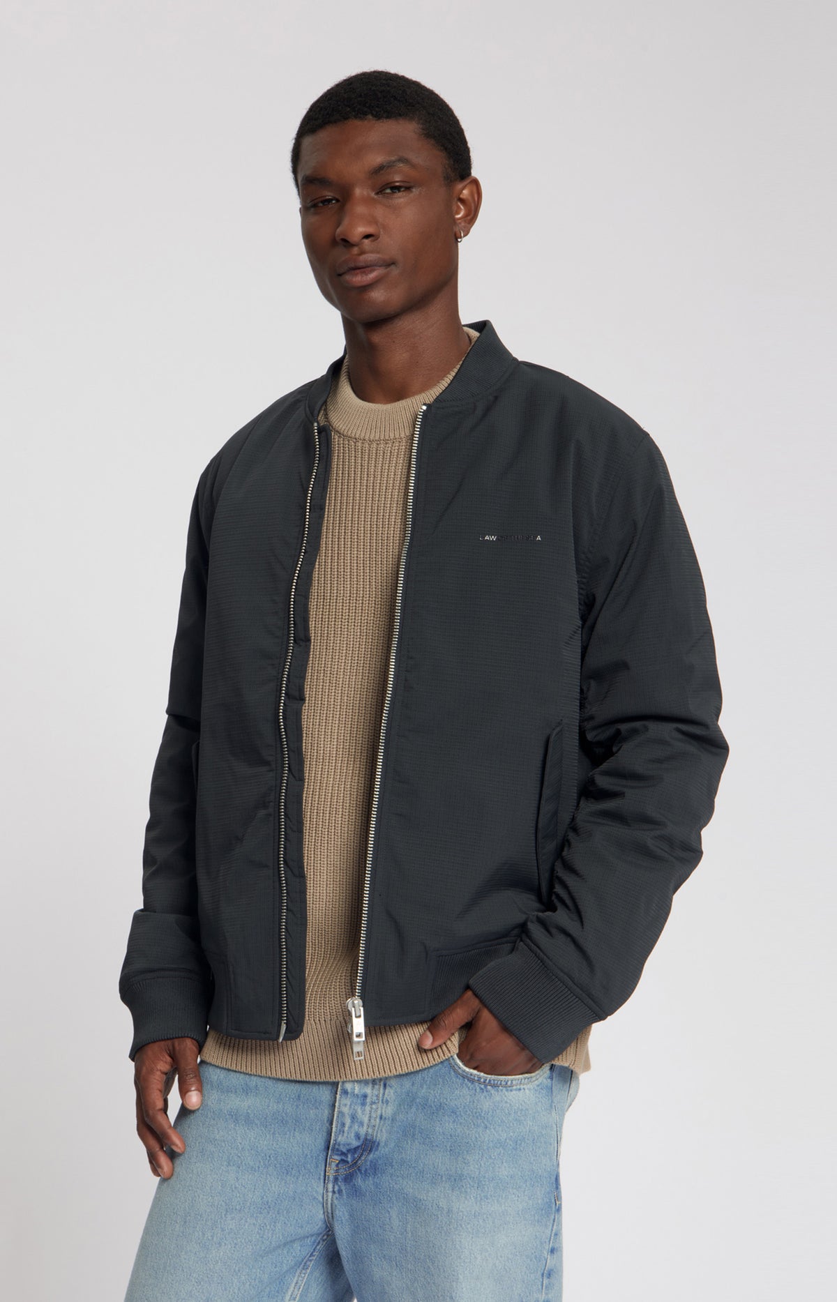 Law of the Sea Vann Structured Jacket – Black