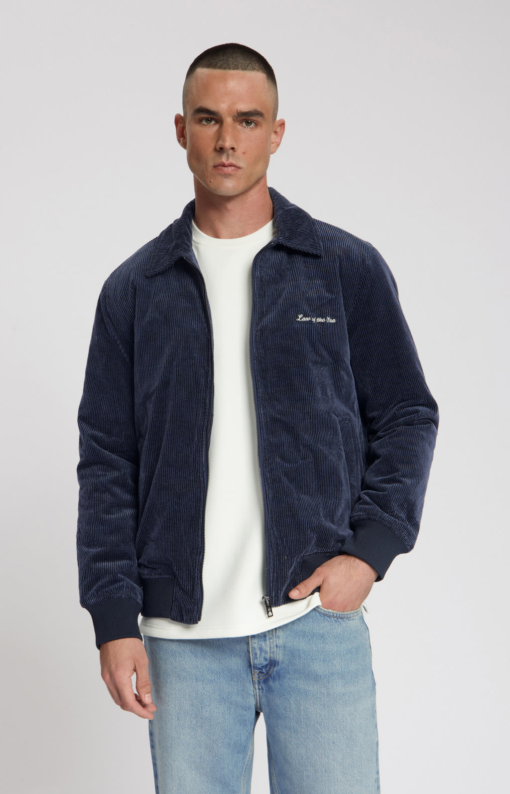 Law of the Sea Basyl Snowtop Ribcord Jacket – Sky Captain