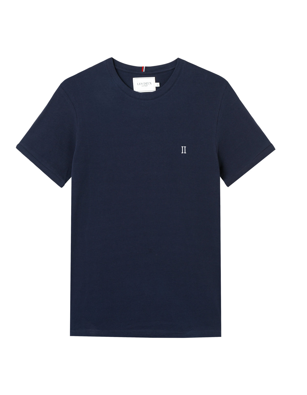 LES DEUX | Piqué T-Shirt - Navy
