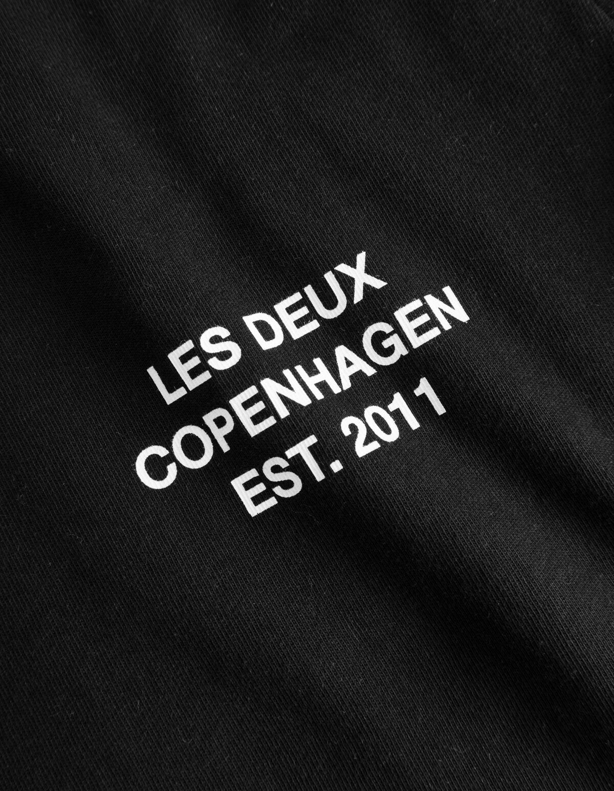 LES DEUX | Copenhagen 2011 T-Shirt - Black