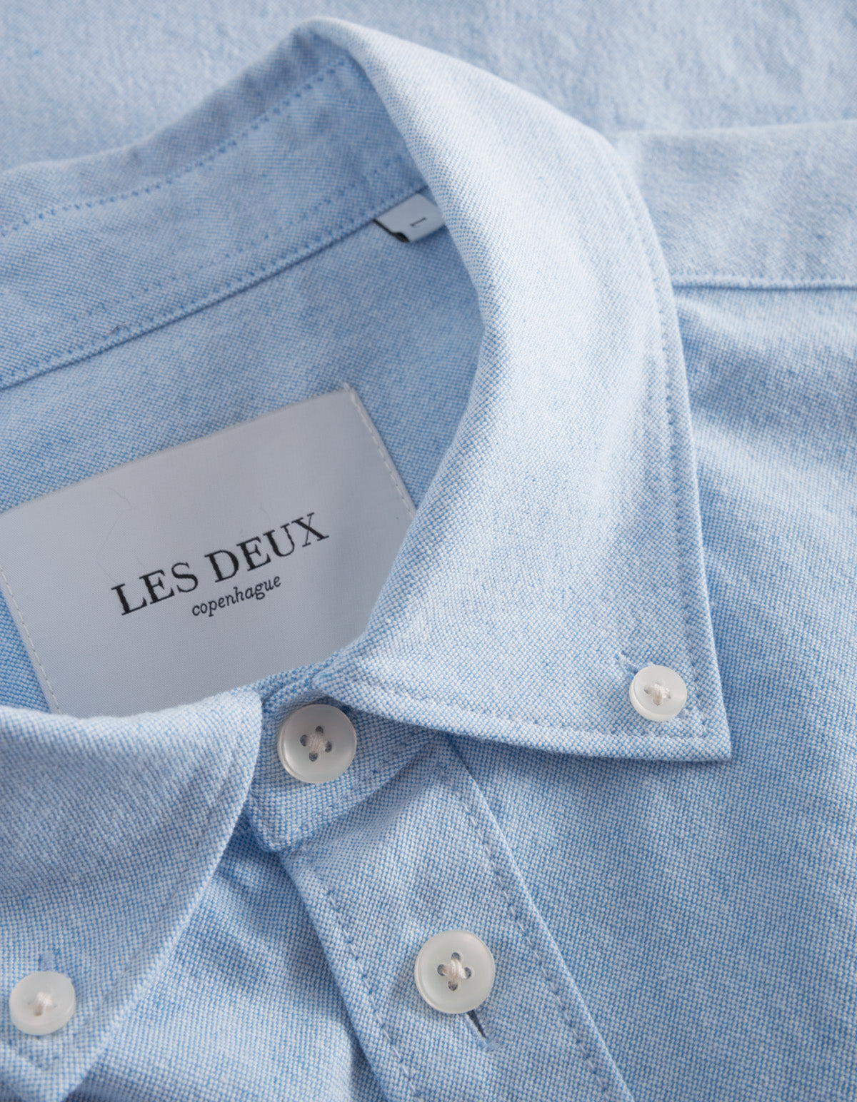 LES DEUX | Kristian Oxford Shirt - Light Blue