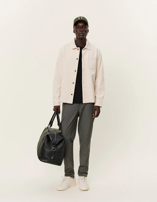 LES DEUX | LAYTON CORDUROY SHIRT - IVORY