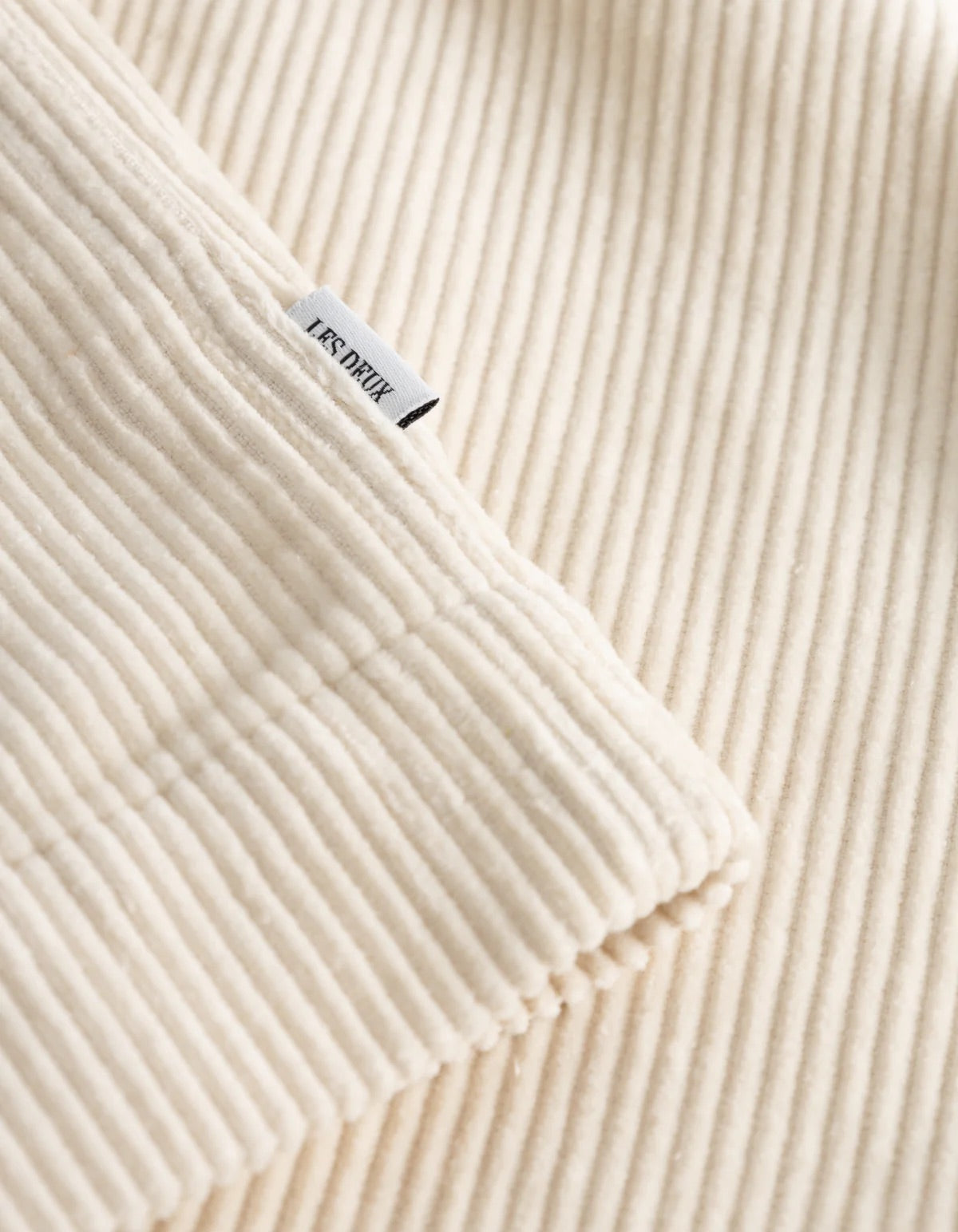 LES DEUX | LAYTON CORDUROY SHIRT - IVORY
