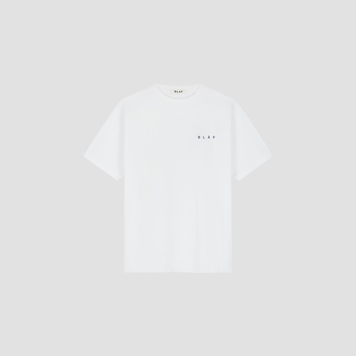 OLAF Lasso Face Tee – Optical White