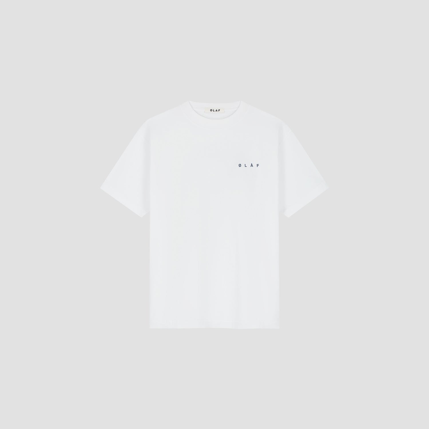OLAF Lasso Face Tee – Optical White