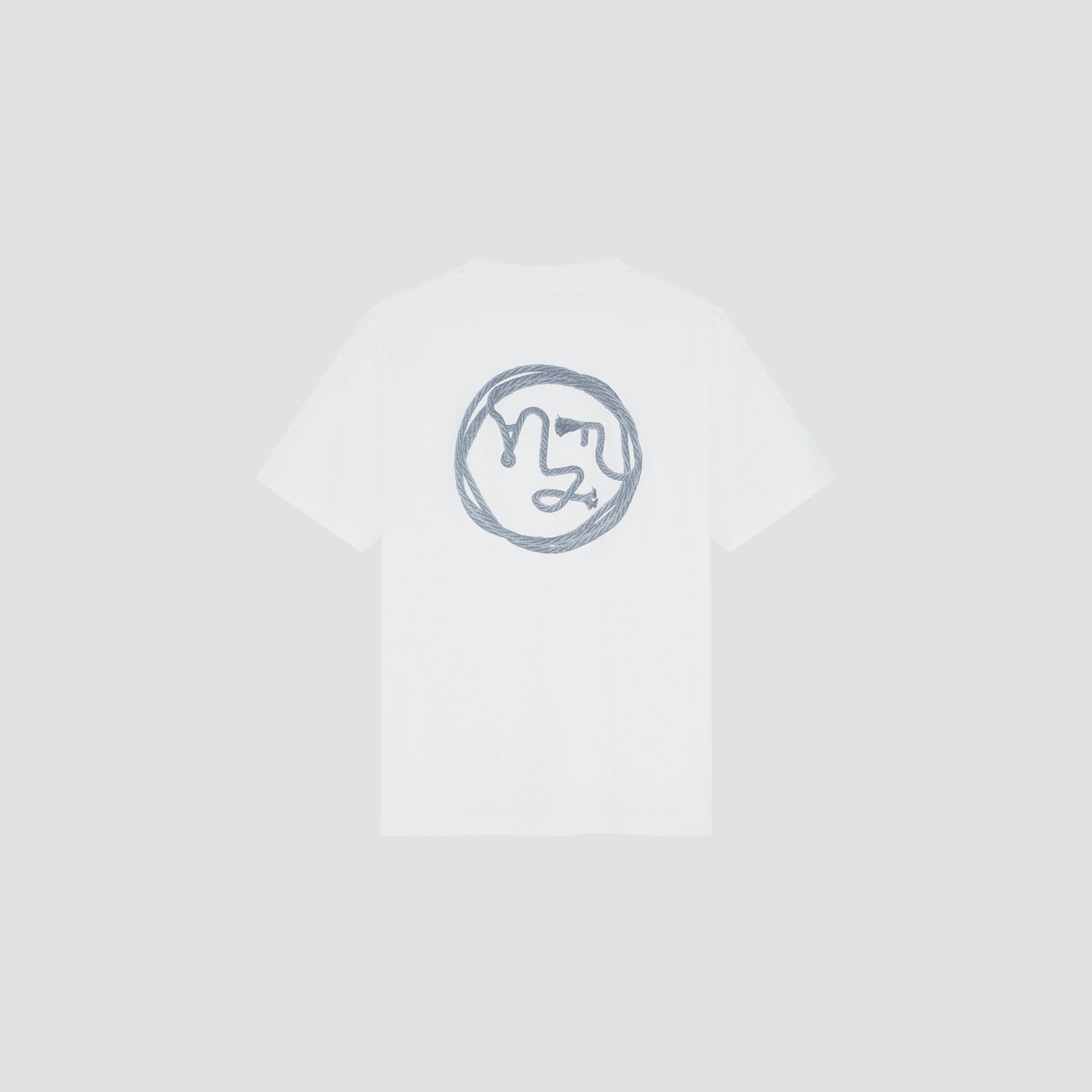 OLAF Lasso Face Tee – Optical White