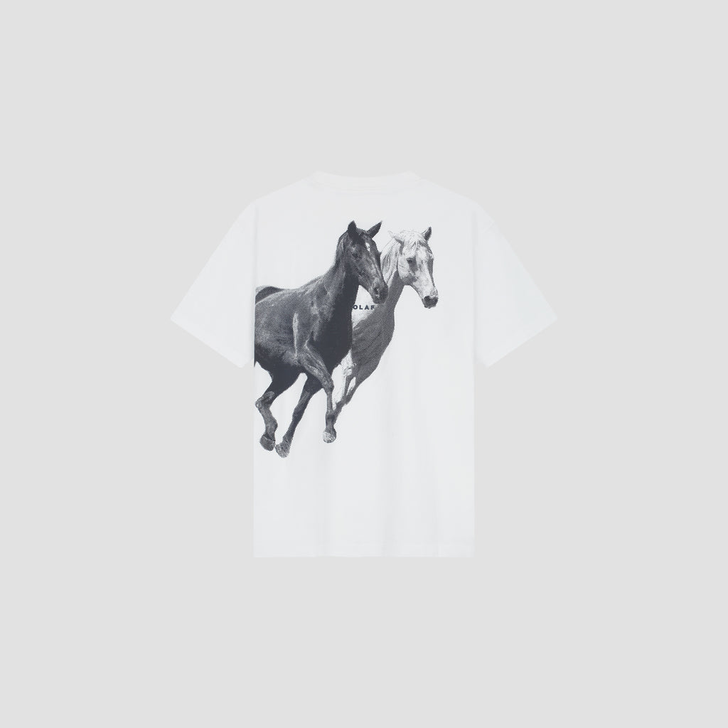 OLAF Horse Tee - Optical White