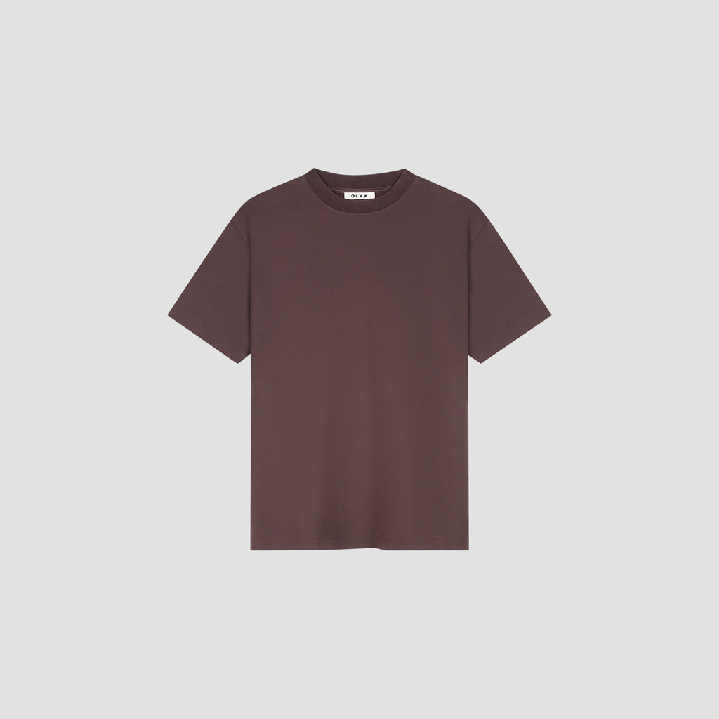 OLAF Essential Tee – Chocolate Plum