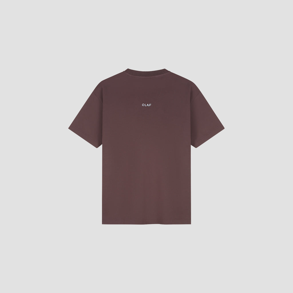 OLAF Essential Tee – Chocolate Plum