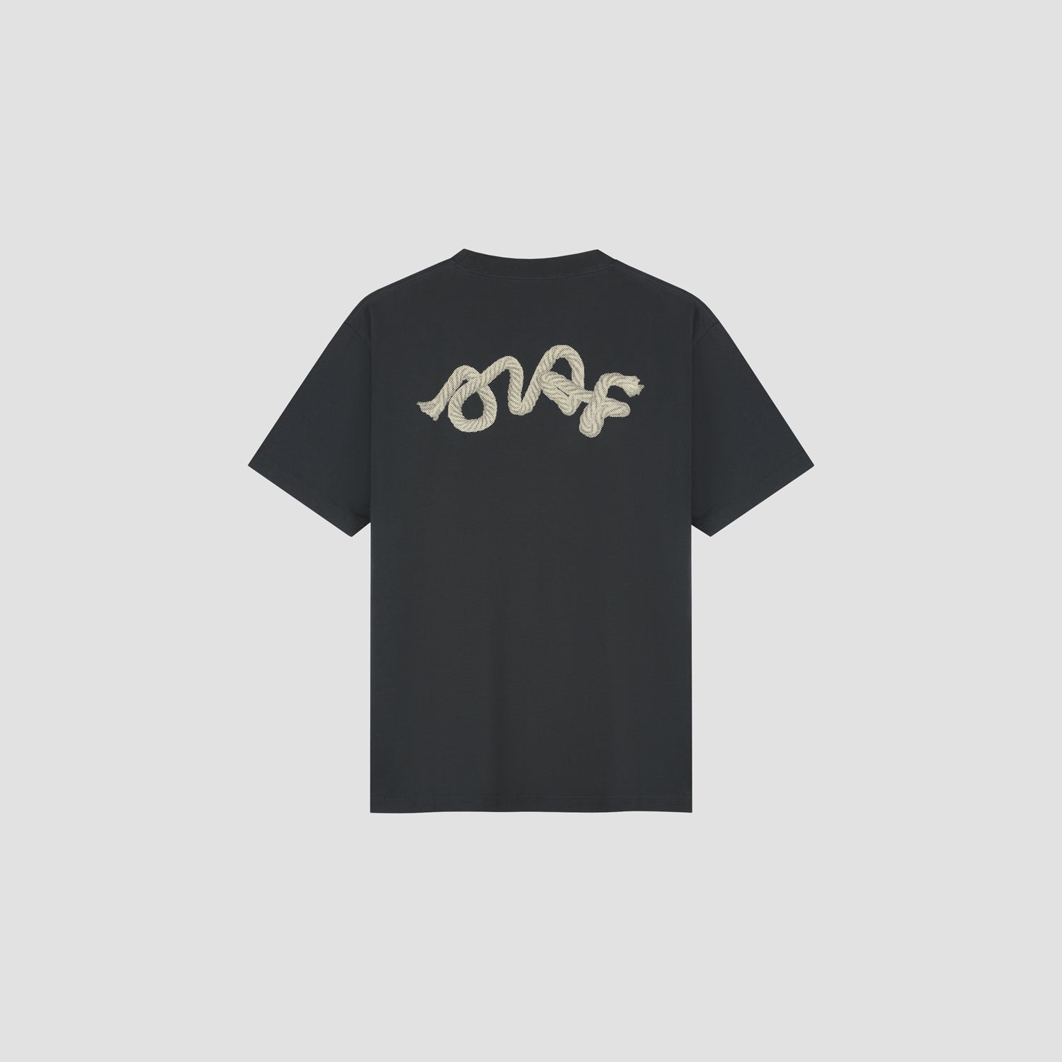 OLAF Lasso Signature Tee – Charcoal