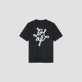 OLAF Lasso Monogram Tee – Black