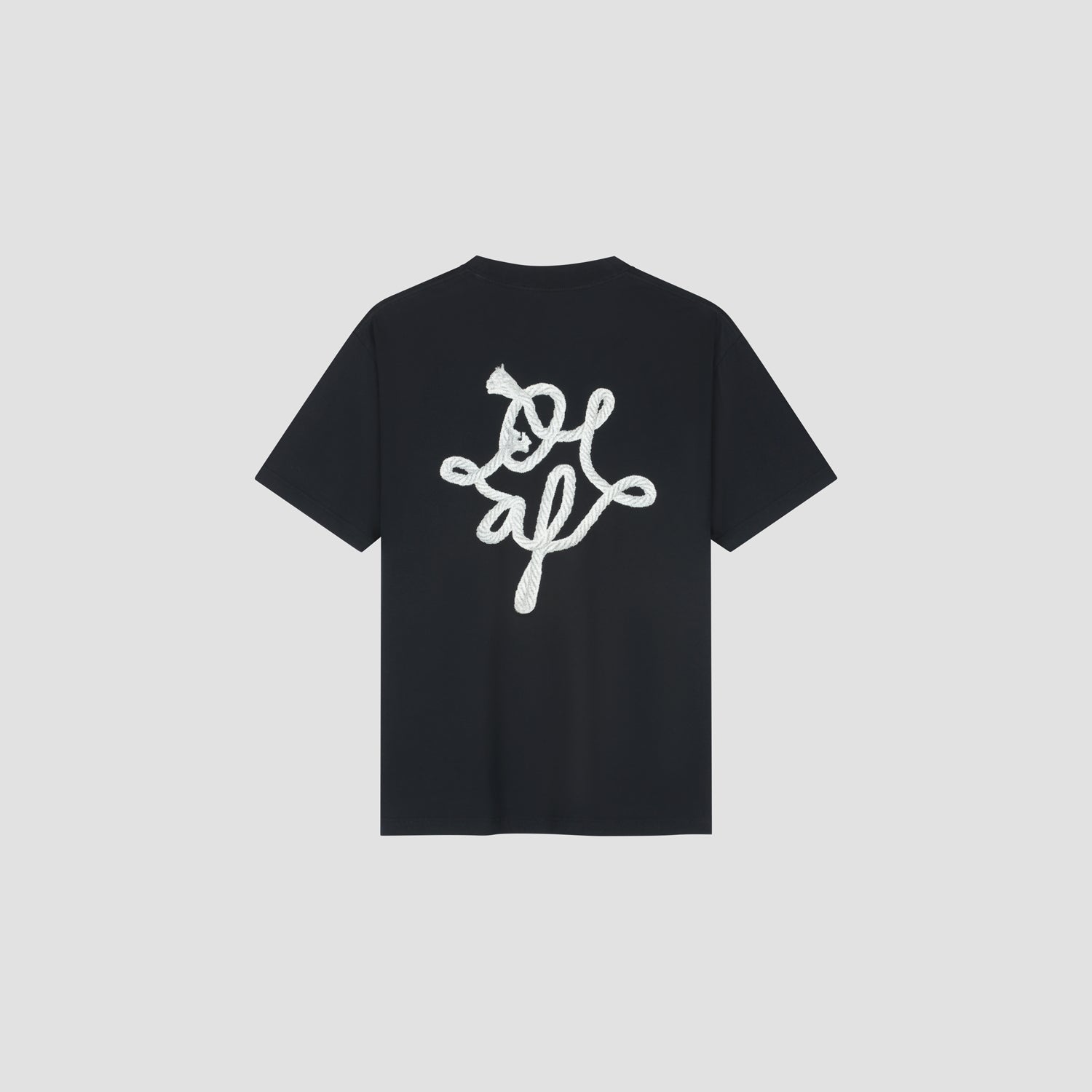 OLAF Lasso Monogram Tee – Black