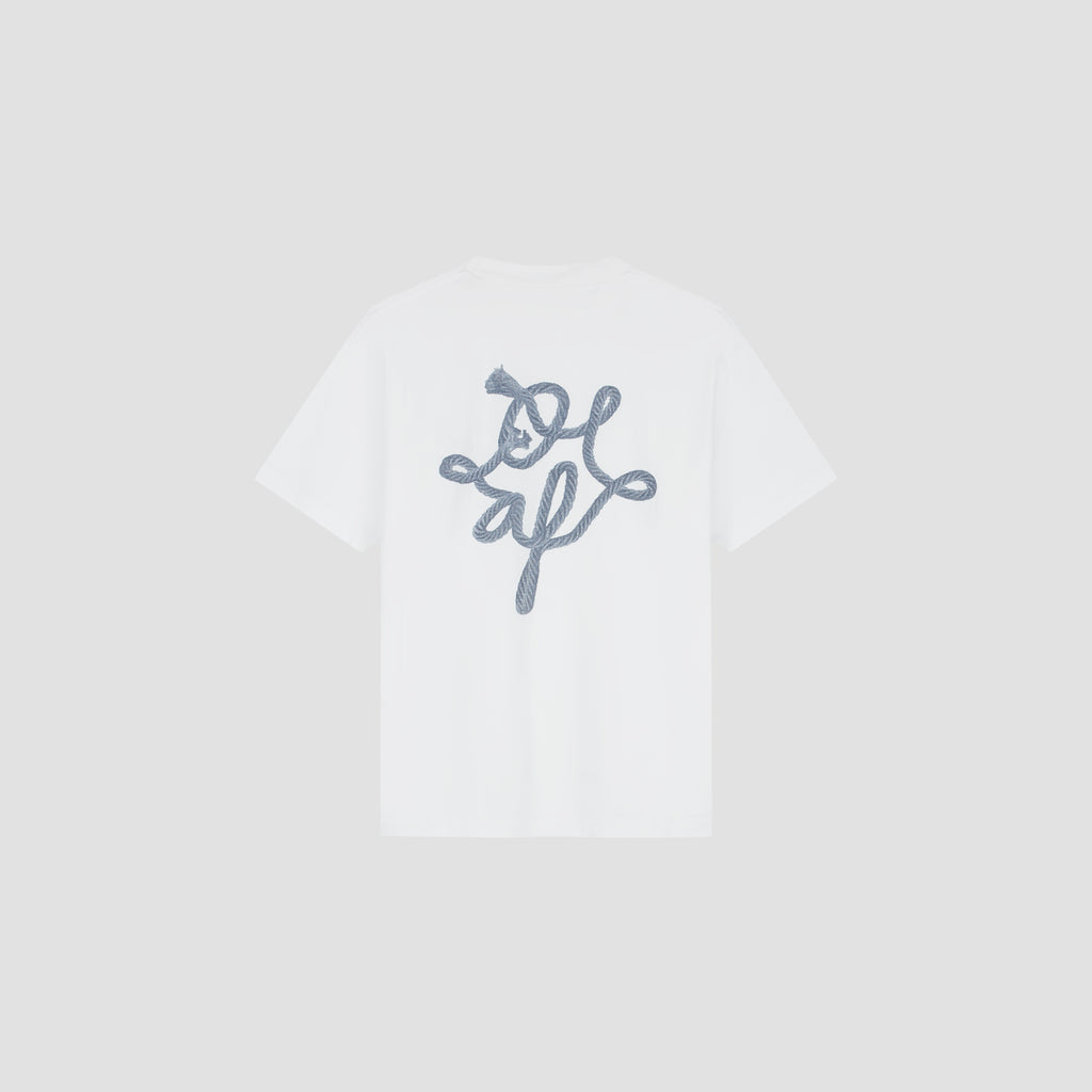 OLAF Lasso Monogram Tee – Optical White