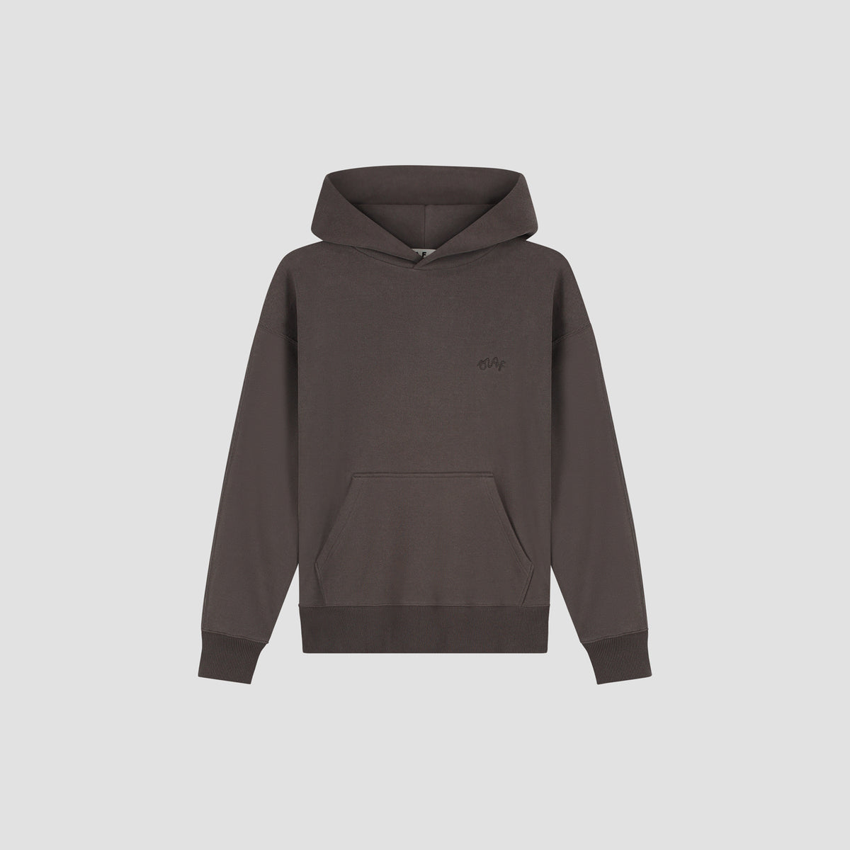 OLAF Signature Boxy Hoodie – Chocolate Plum