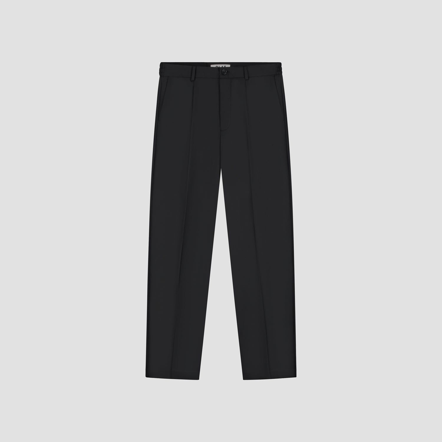 OLAF Regular Pleated Pant – Black