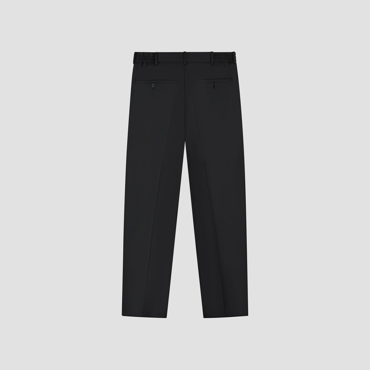 OLAF Regular Pleated Pant – Black