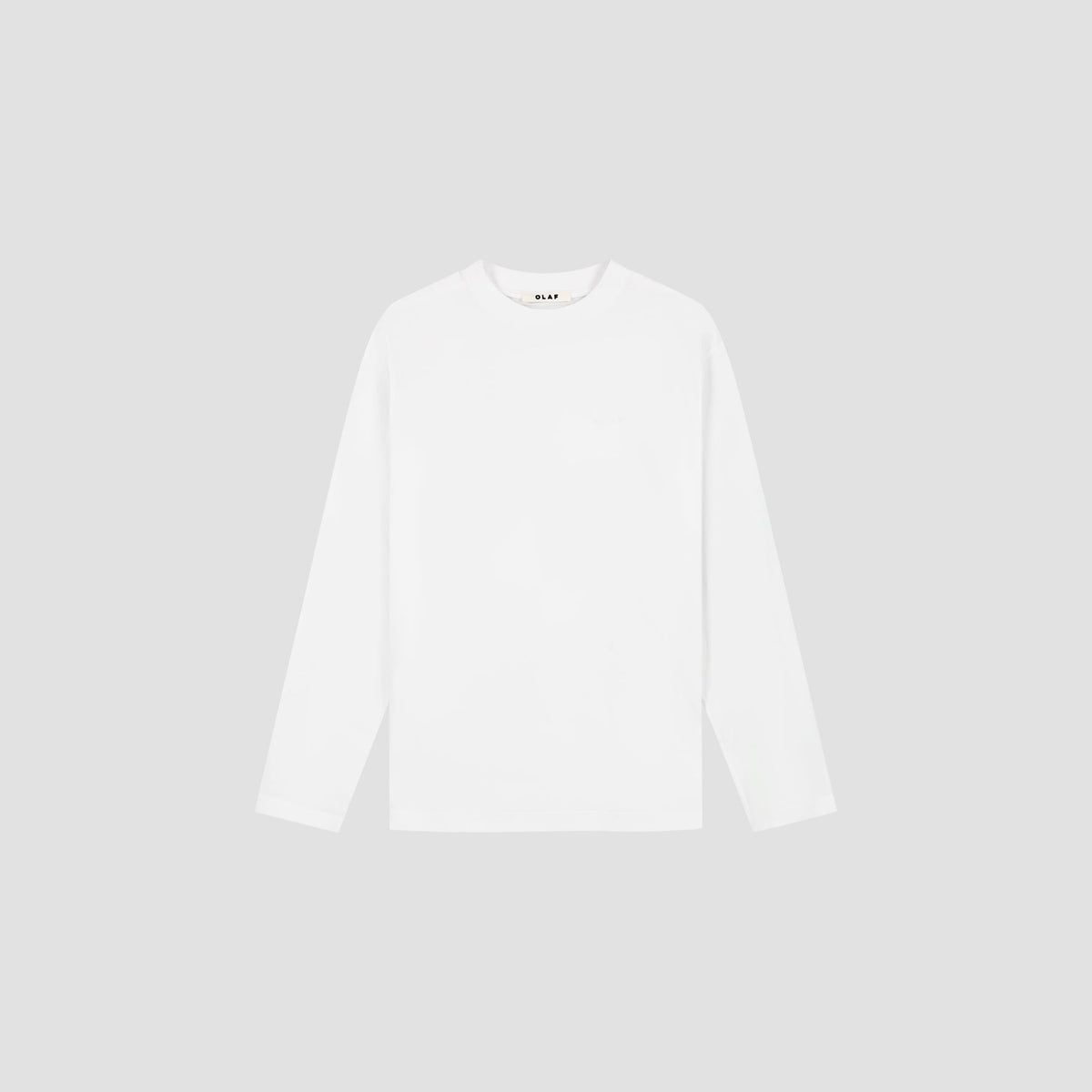 OLAF Doily LS Tee – Optical White – afbeelding 3