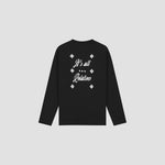 OLAF It's All Relatives LS Tee – Black – afbeelding 4