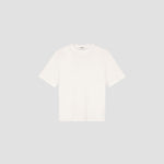 OLAF Ribbed Tee – Optical White – afbeelding 3