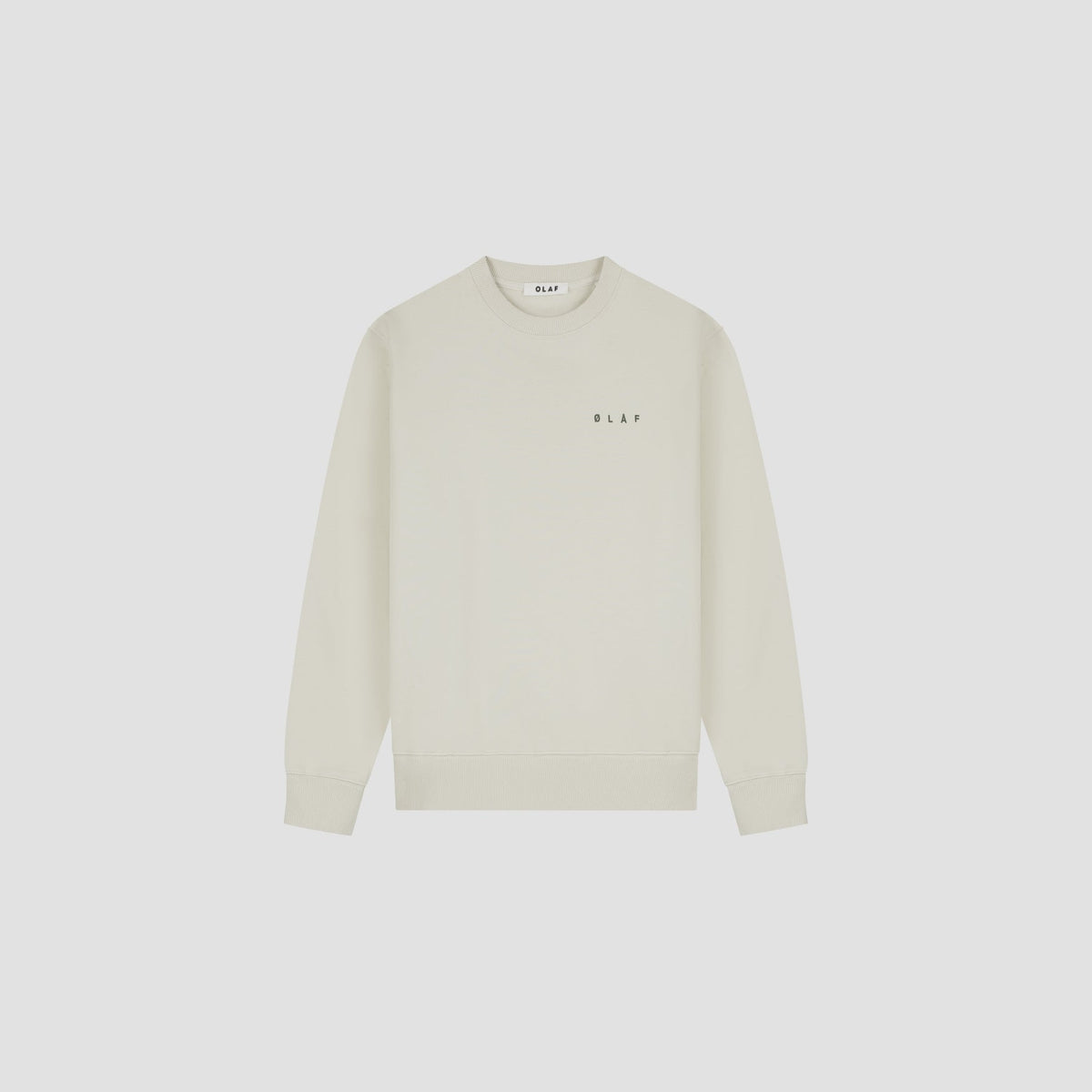 OLAF Doily Face Crewneck – Ancient Scroll – afbeelding 3