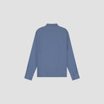 OLAF Double Face Boxy Shirt – Dusty Blue – afbeelding 4