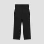 OLAF Wool Barrel Leg Pant – Black – afbeelding 4