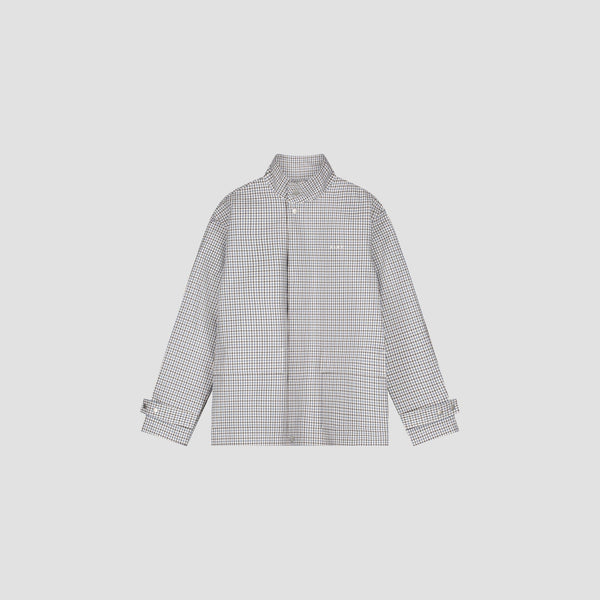 OLAF Oversized Utility Jacket – Bracken / Dusty Blue – afbeelding 3