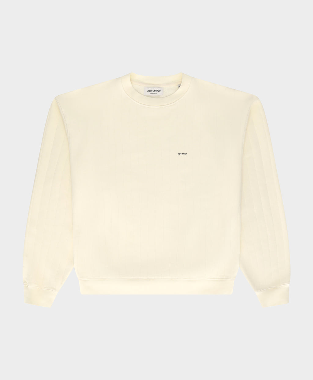 Arbor Antwerp Needle Drop Crewneck – Cream