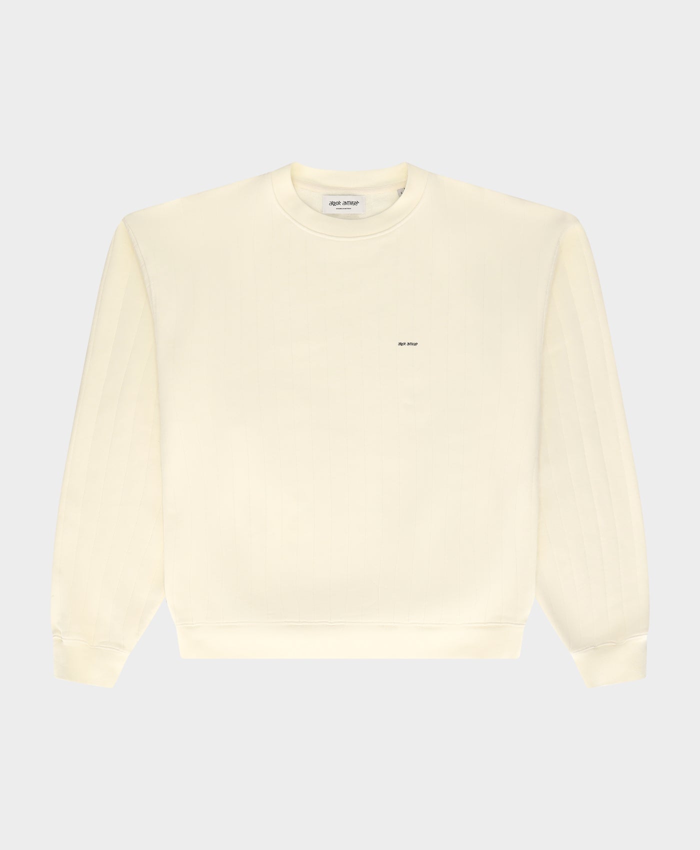 Arbor Antwerp Needle Drop Crewneck – Cream
